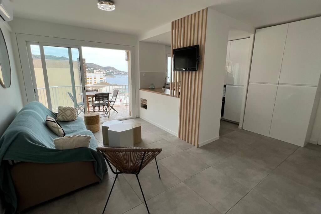 Apartamento Tres Habitaciones Con Vistas Al Mar En Roses Exterior foto